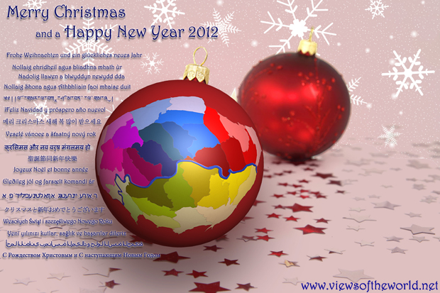 Views of the World Christmas Card 2011