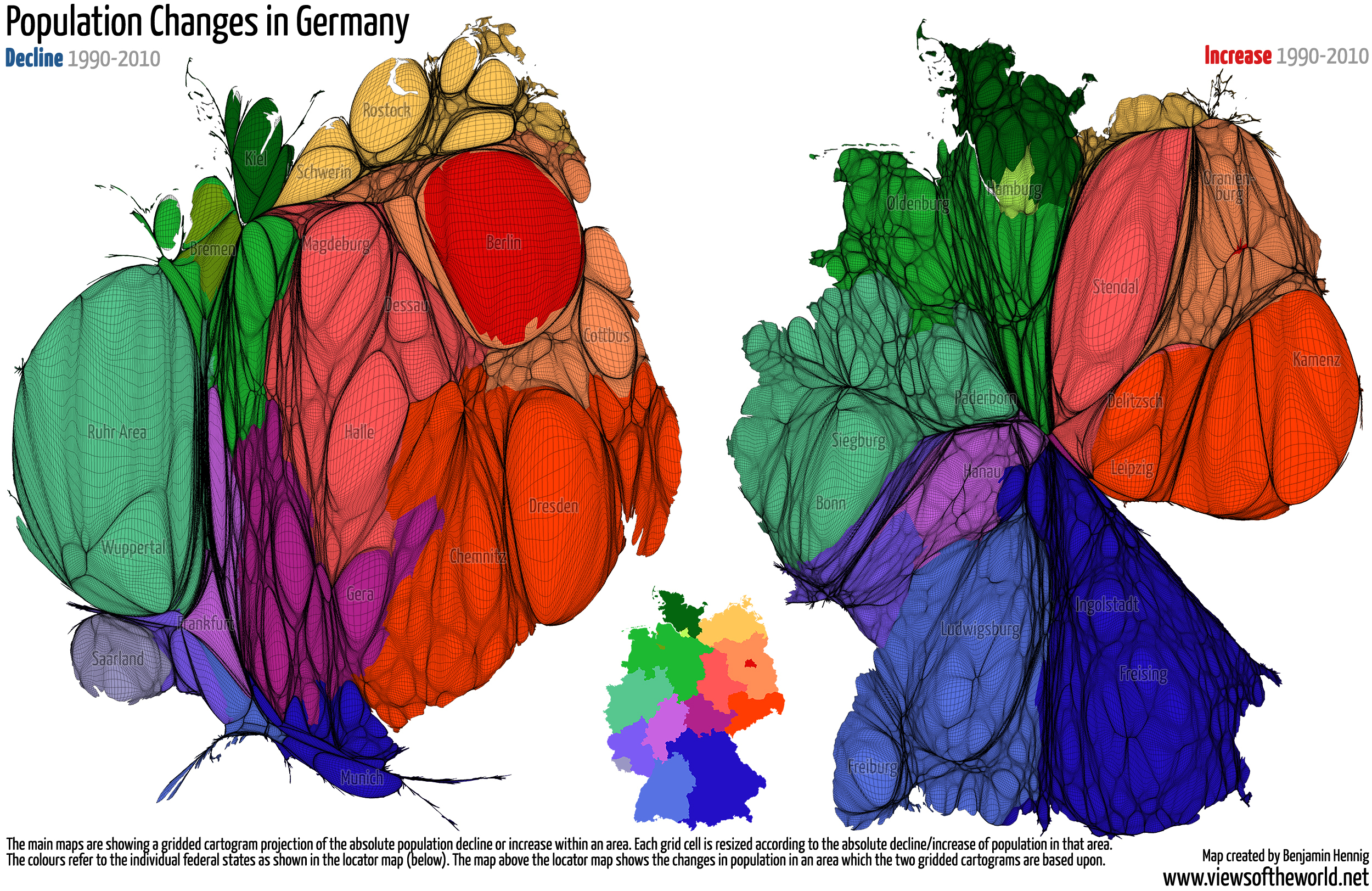 Germany s Population Growth And Decline Views Of The WorldViews Of 