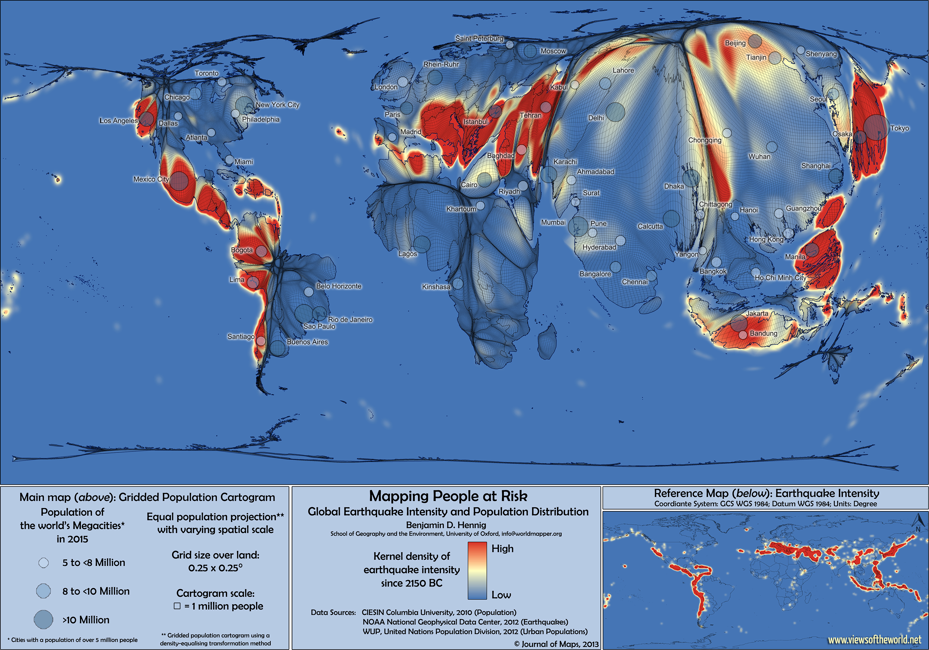 Earthquake Risk Zones A People s Perspective Views Of The WorldViews 